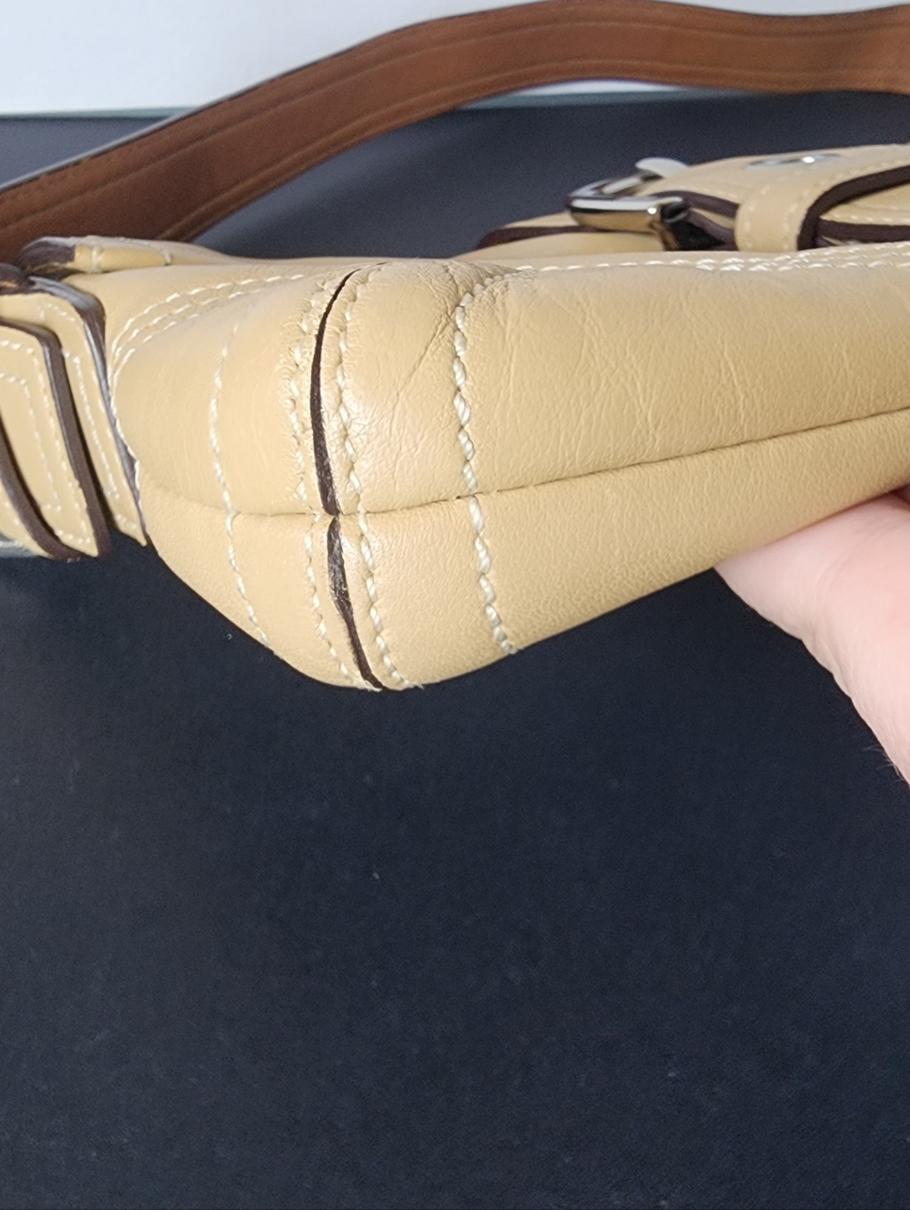Coach Vintage Soho, Double Compartment, Tan, EUC, 2005, 8A05 - Picture 6 of 16